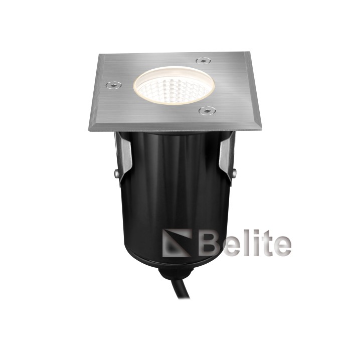9W RGB embedded aluminum shell material LED ground floor lamp plaza park lawn garden LED buried lamp.