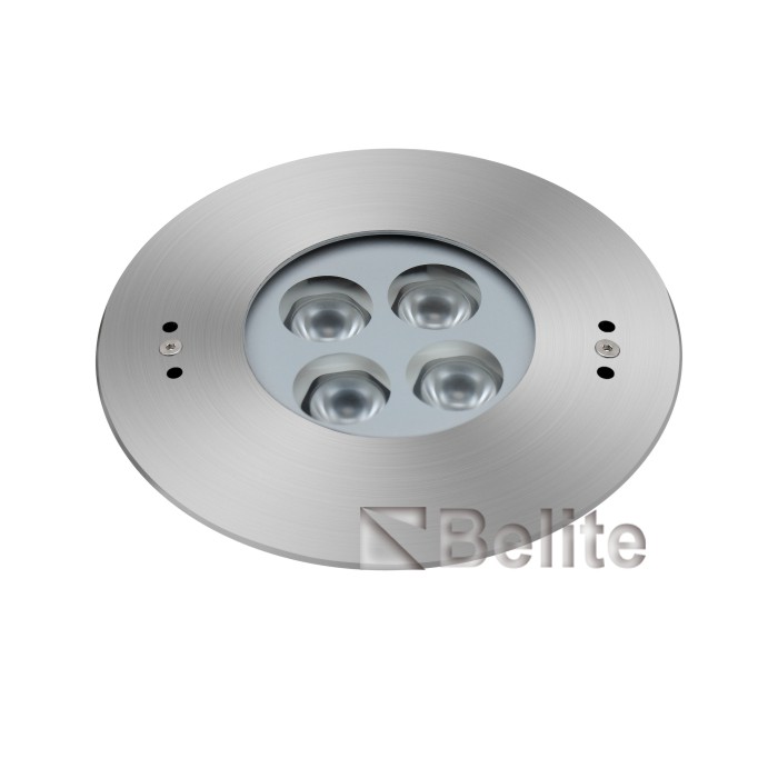 BELITE IP68 8w recessed underwater light 3000K DC24V SS316