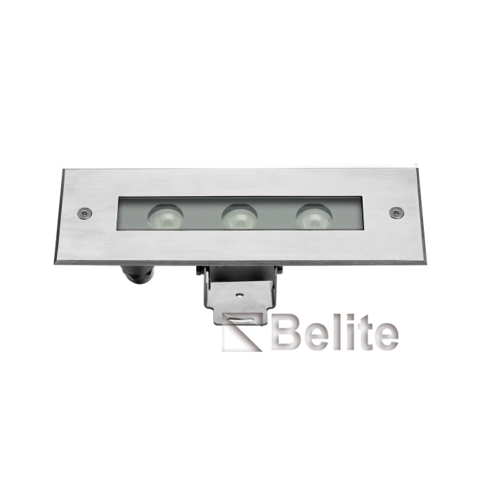 BELITE IP68 6w linear underwater spot light SS316 RGB CREE LED