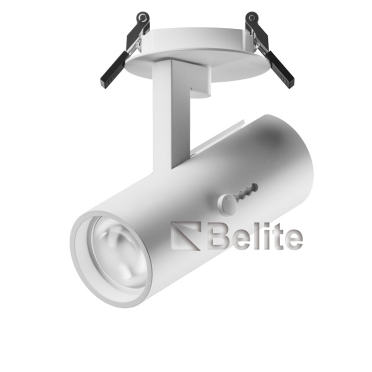Adjustable 10W 15W 20W spot zoomable recessed downlight for hotel