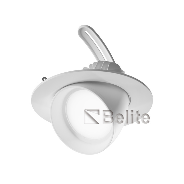 led indoor down light 20W 28W 38W recessed ceiling round lighting