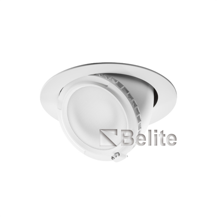 led indoor down light 20W 28W 38W recessed ceiling round lighting