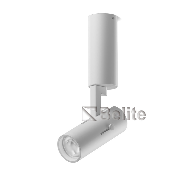 Surface mounted adjustable zoomable down light white finish 10W 15W 20W option