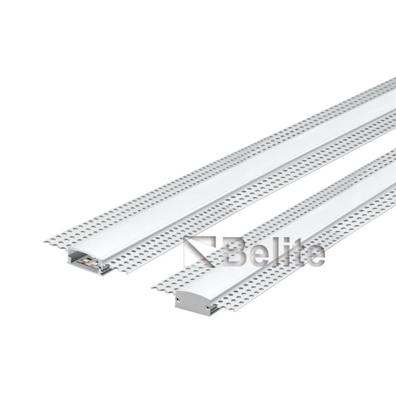 Cabinet Led Strip Light Embedded 2400-6500k Concealed Lamp Slot U-shaped Aluminum Alloy Led Strip Light Aluminium Profile Light Strip