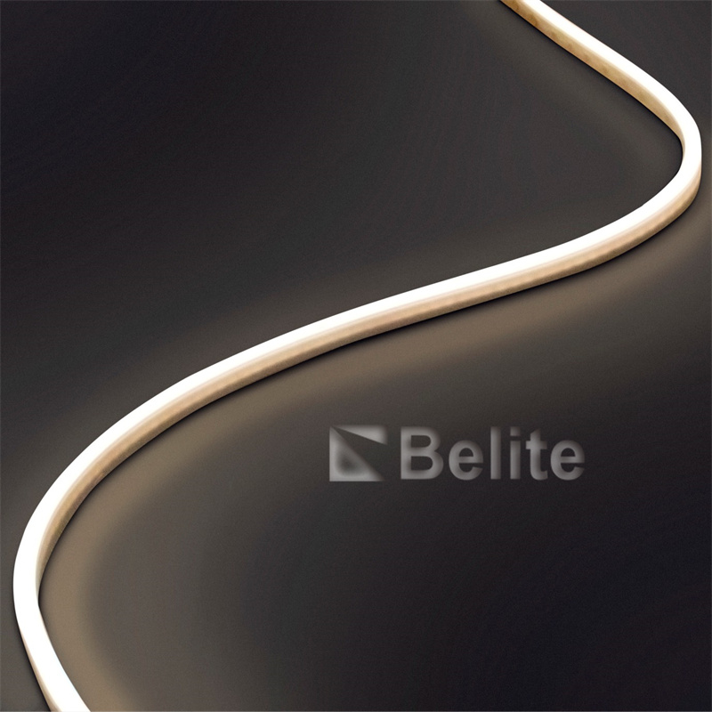 BELITE high quality indoor home decoration 24V IP65 waterproof silicon neon flexible led strip light