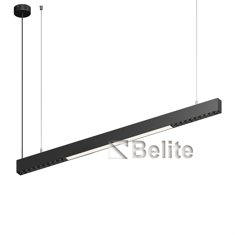 Linear Led Light Etl Indoor Corridor Aluminum Industrial Ceiling Lighting Fixture Shop Hanging linear lamp