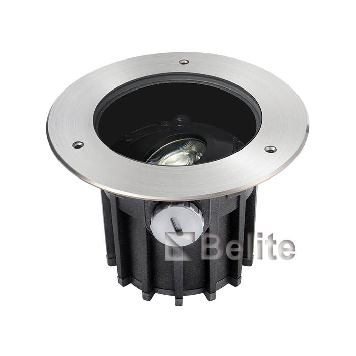 BELITE IP67 20W CREE 1512 COB+ Lens, Angle adjustable Inground light