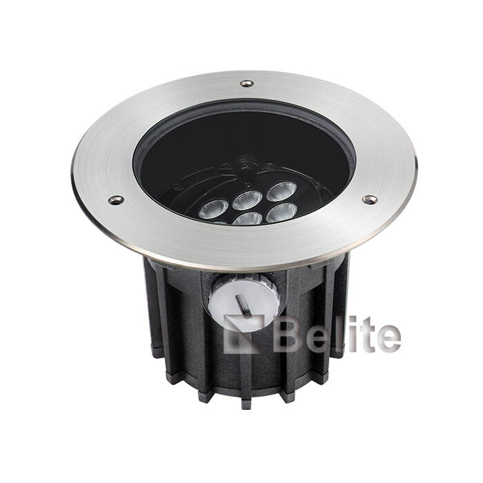 BELITE IP67 9*2W CREE XP-G LED+ Lens, Depth Illuminant Anti-glare,Angle adjustable Inground light