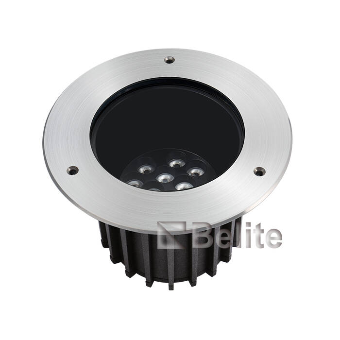 BELITE IP67 3*2W CREE XP-G LED+ Lens, Depth Illuminant Anti-glare, Angle Unadjustable Inground light
