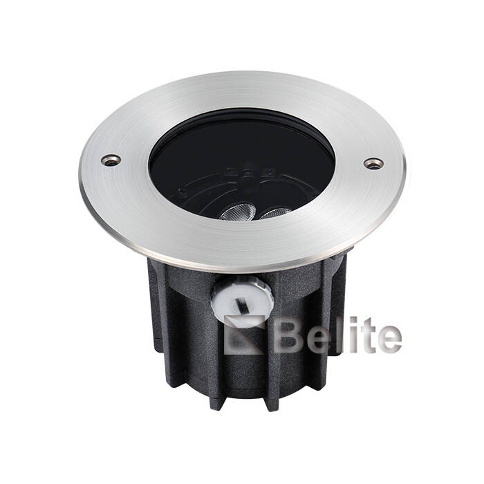BELITE IP67 3*2W CREE XP-G LED+ Lens, Angle adjustable,Depth Illuminant Anti-glare Inground light