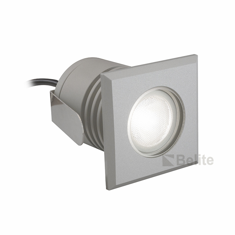 BELITE IP65 outdoor round 1w led step light RGB OSRAM LED