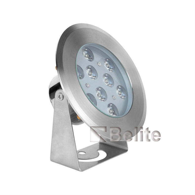 led underwater light surface mounted 316stainless steel housing IP68 waterproof