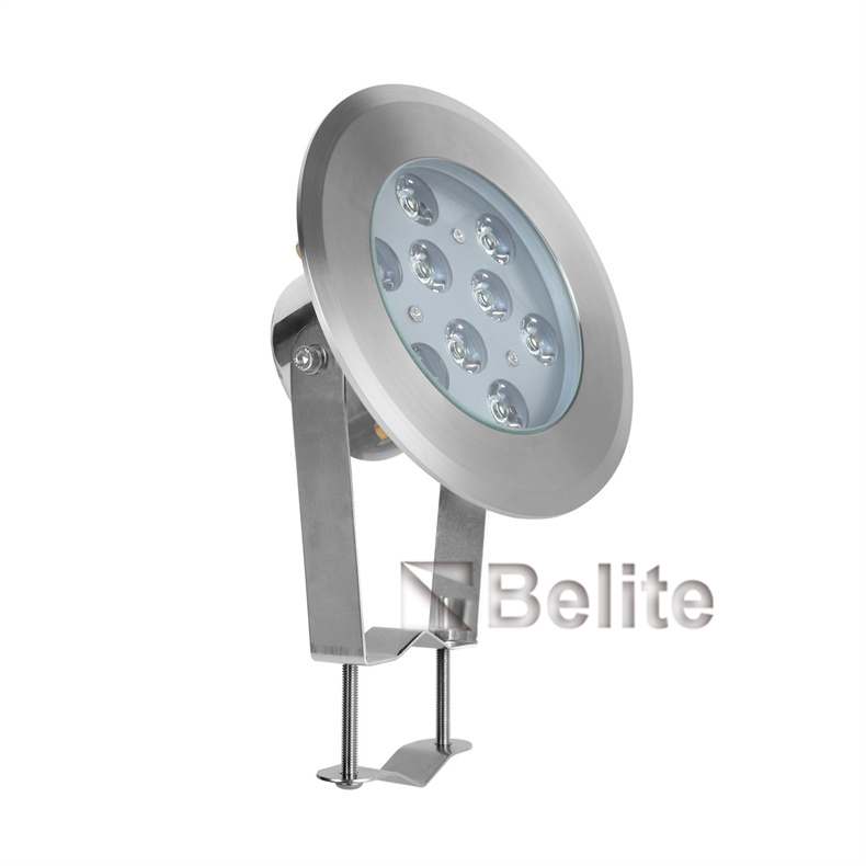 led underwater light surface mounted 316stainless steel housing IP68 waterproof