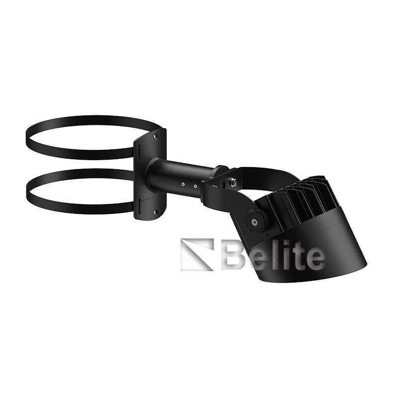 BELITE 10W 30W 45W 60W 80W outdoor projector light with tree strap anti-glare projector lamp