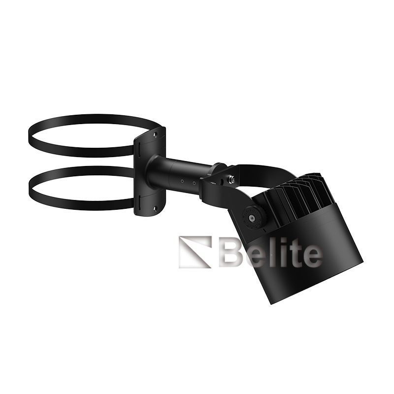 BELITE 10W 30W 45W 60W 80W outdoor projector light with tree strap anti-glare projector lamp