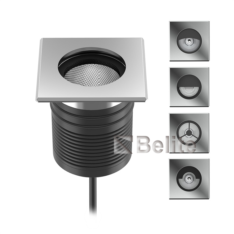 BELITE IP67 CREE led inground light 7W RGBW 12/24V AC/DC 