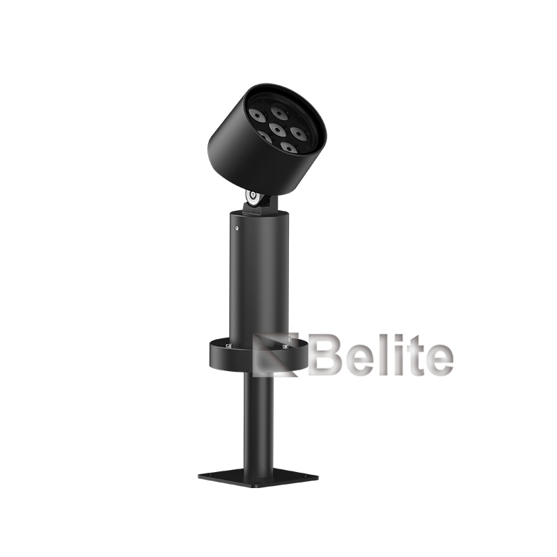 BELITE 15-100W outdoor projector light short pole mounting IP65 RGB RGBW DMX512
