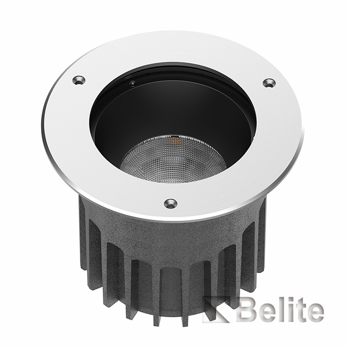 BELITE IP67 36W CREE D208 COB+Reflector,Depth Illuminant Anti-glare, Angle Unadjustable Inground light