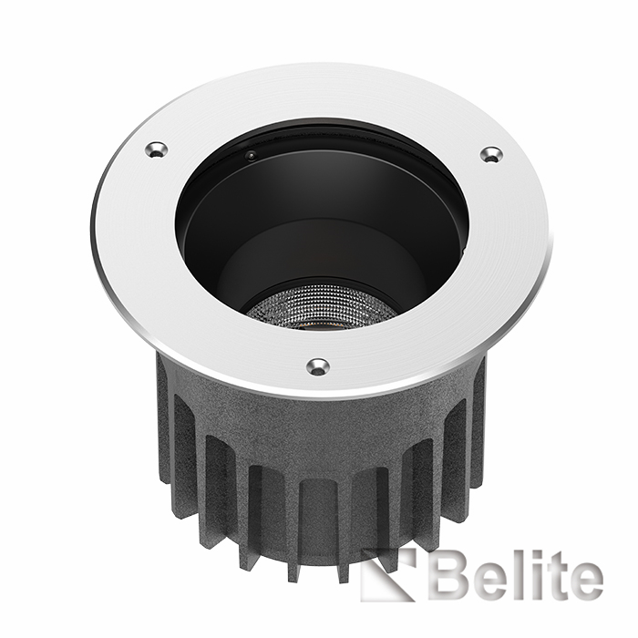 BELITE IP67 42W CREE D208 COB+ Lens, Angle Unadjustable,Depth Illuminant Anti-glare Inground light