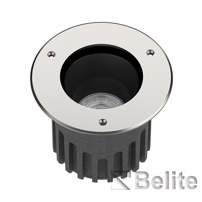 BELITE IP67 30W CREE 1512 COB+ Lens,Depth Illuminant Anti-glare, Angle Unadjustable Inground light