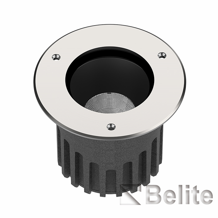BELITE IP67 20W CREE 1512 COB+Reflector,Depth Illuminant Anti-glare, Angle Unadjustable Inground light