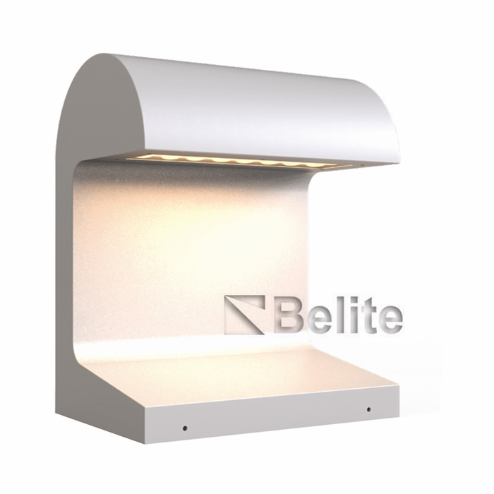 Belite LED Garden Light Aluminum Shade Bollard Light 10-15W Waterproof IP65