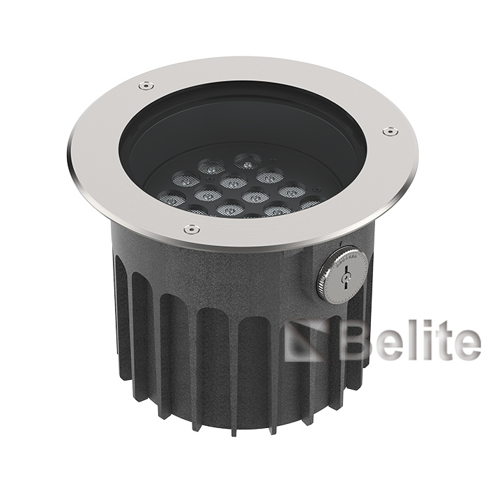 BELITE IP67 48-54W Tiltable Inground Light, DALI Dimmable Uplight