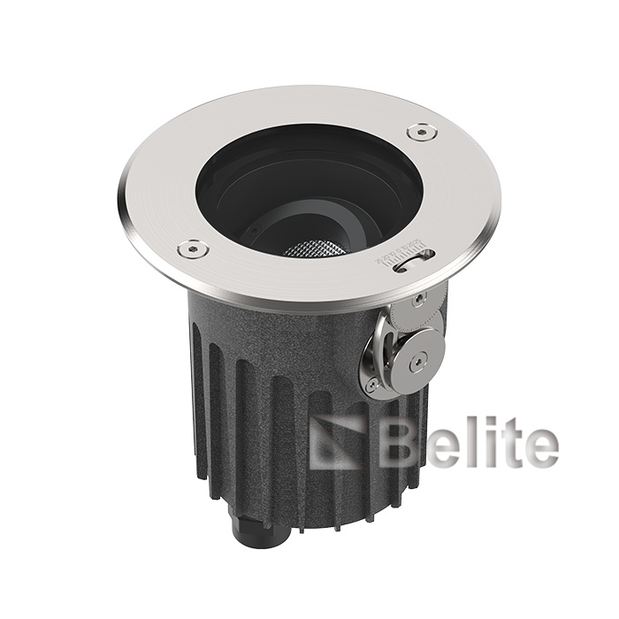 BELITE 6W IP67 LED Up Light,Tiltable Depth Illuminant Anti-glare Inground light