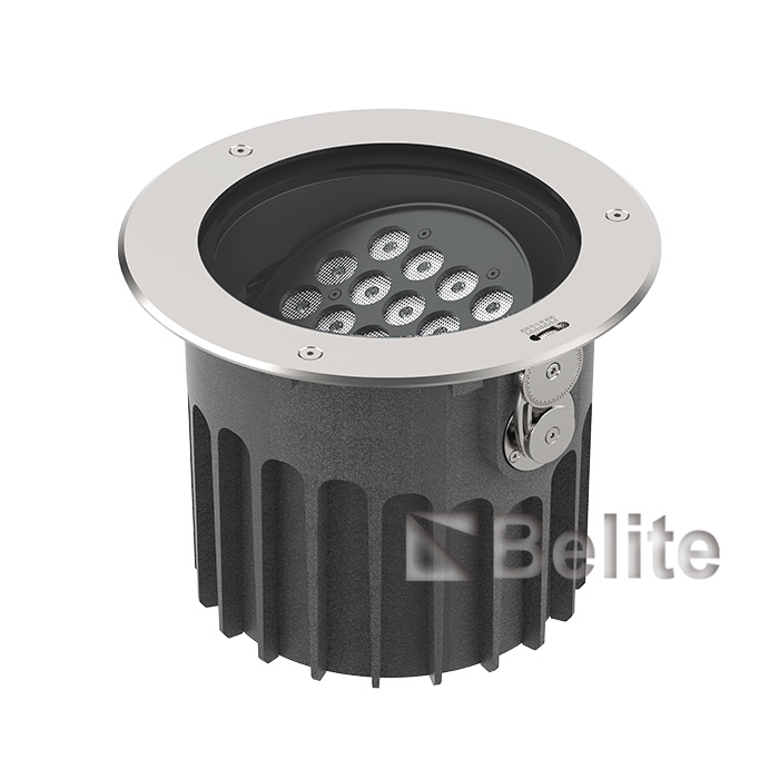 BELITE IP67 48-54W Tiltable Inground Light, DALI Dimmable Uplight