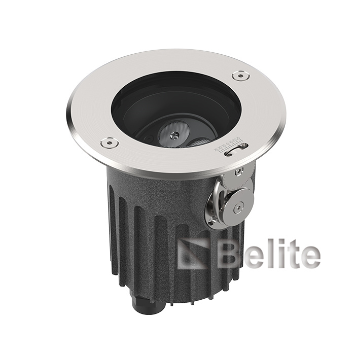 BELITE IP67 6W/8W 10W CREE In-ground Uplight, Adjustable Depth Illuminant Inground light