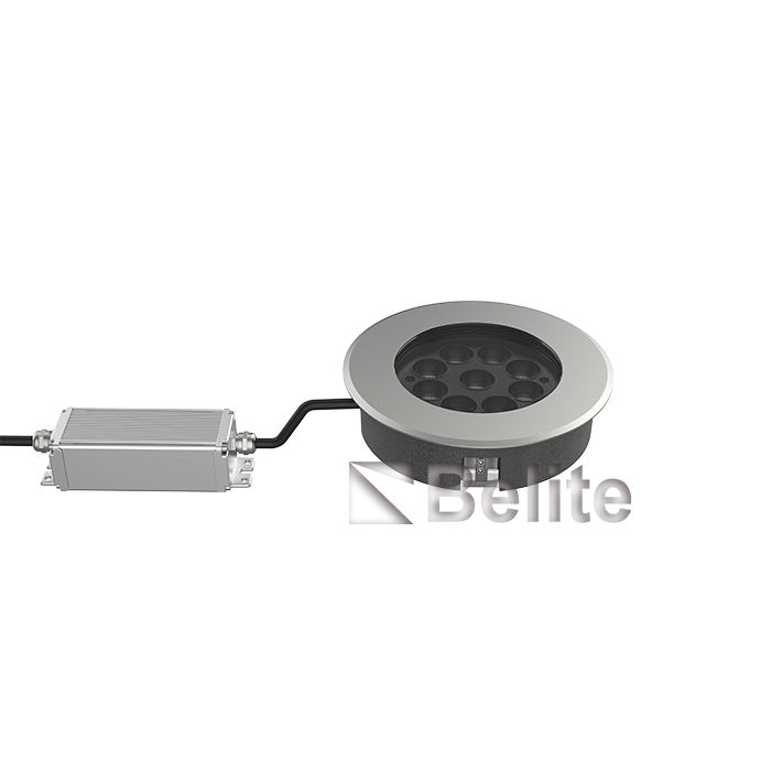 Stainless Steel 304 9-12W Outdoor LED Super-thin Deck Light In-ground Light